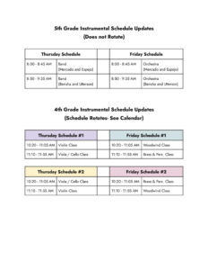 thumbnail of Instrumental Music Schedule 25-26