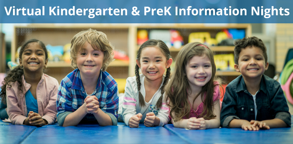 Join us for Kindergarten & PreK Info Nights Online || Conoce más sobre Kinder