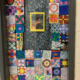 Door decorated for Black History Month inspired by The Patchwork Path book.