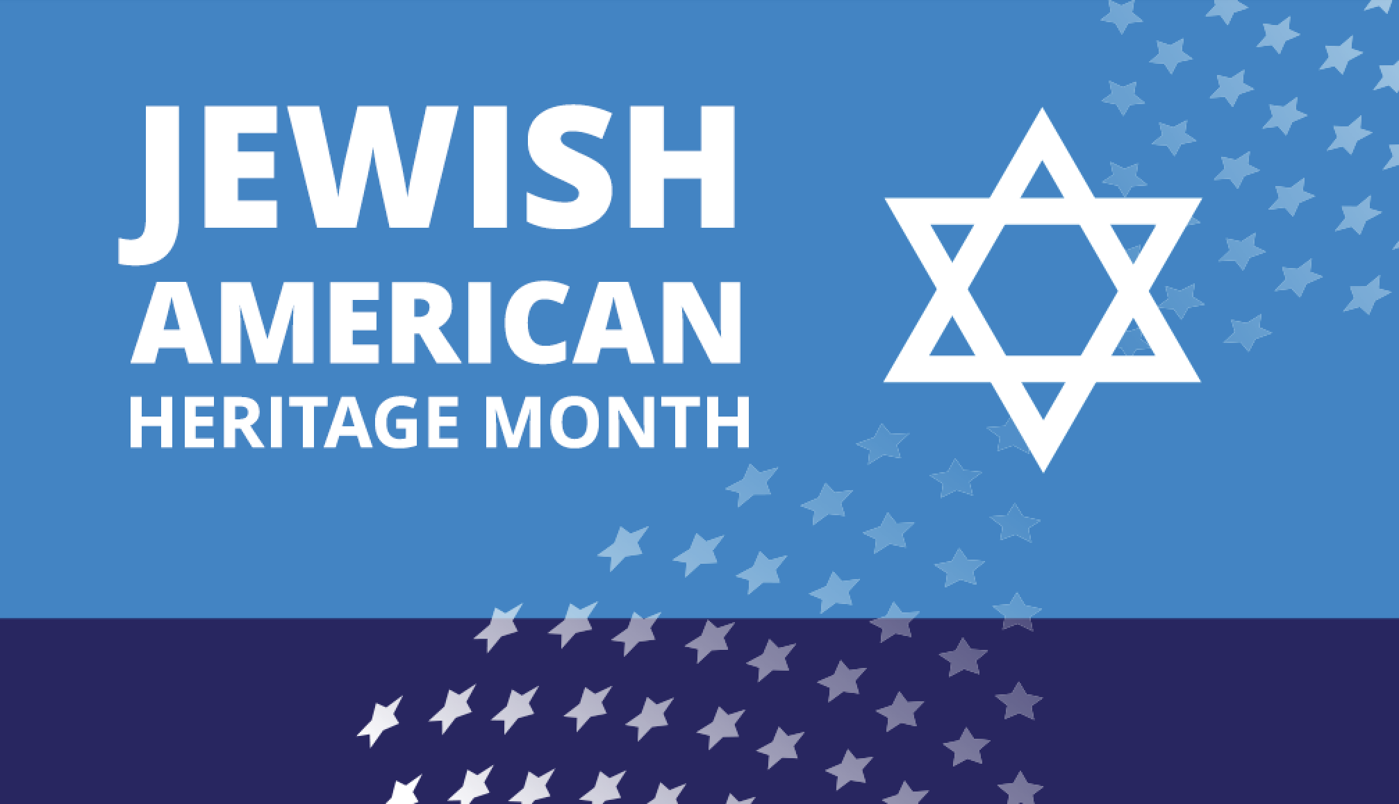Jewish American Month Banner
